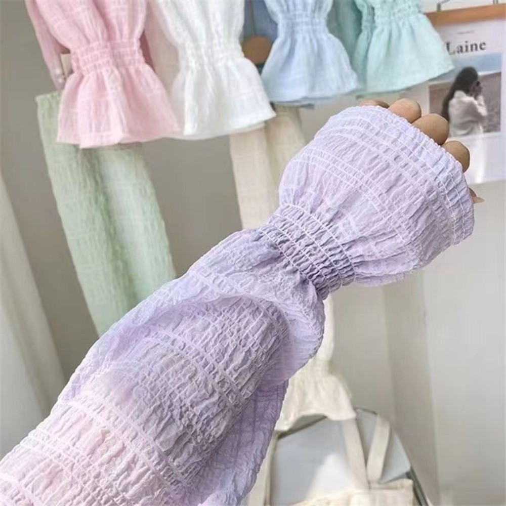 Fingerless Glove Knit - Letnie, oddychające rękawki z siateczki, chroniące