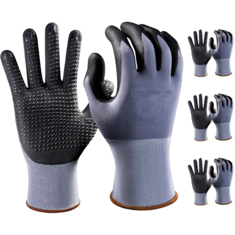 Nitrile Mechanic Glove - Rękawice robocze z mikropianki, nylonowe, powlekane