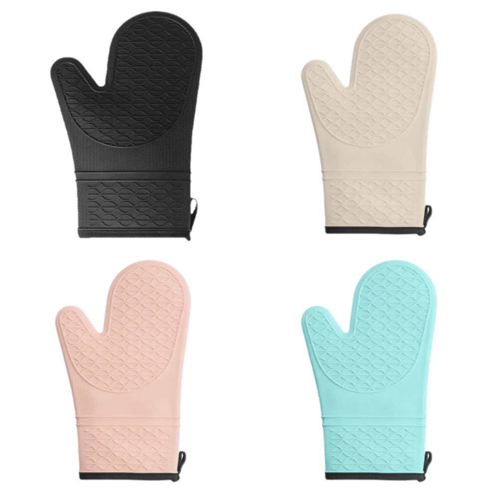 Oven Mitt Silicone - Rękawice kuchenne z silikonu spożywczego, antypoślizgowe
