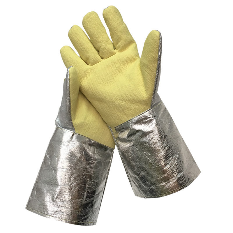 Żółte rękawice z aramidu i pow – Heat Resistant Glove recenzja i cena