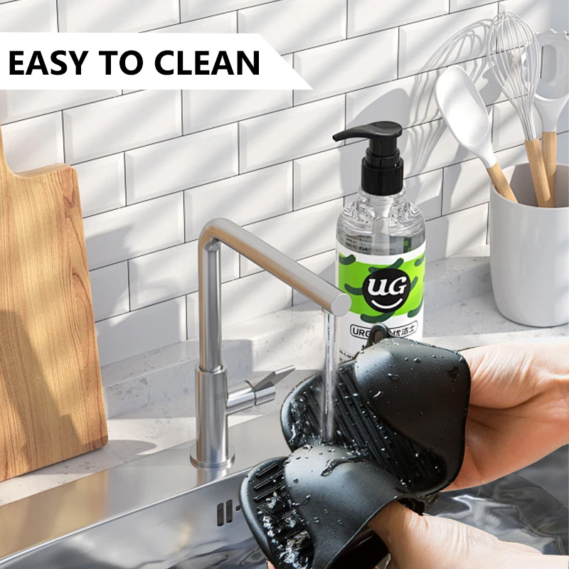 2 sztuki silikonowych rękawic  – Oven Mitt Silicone recenzja i cena