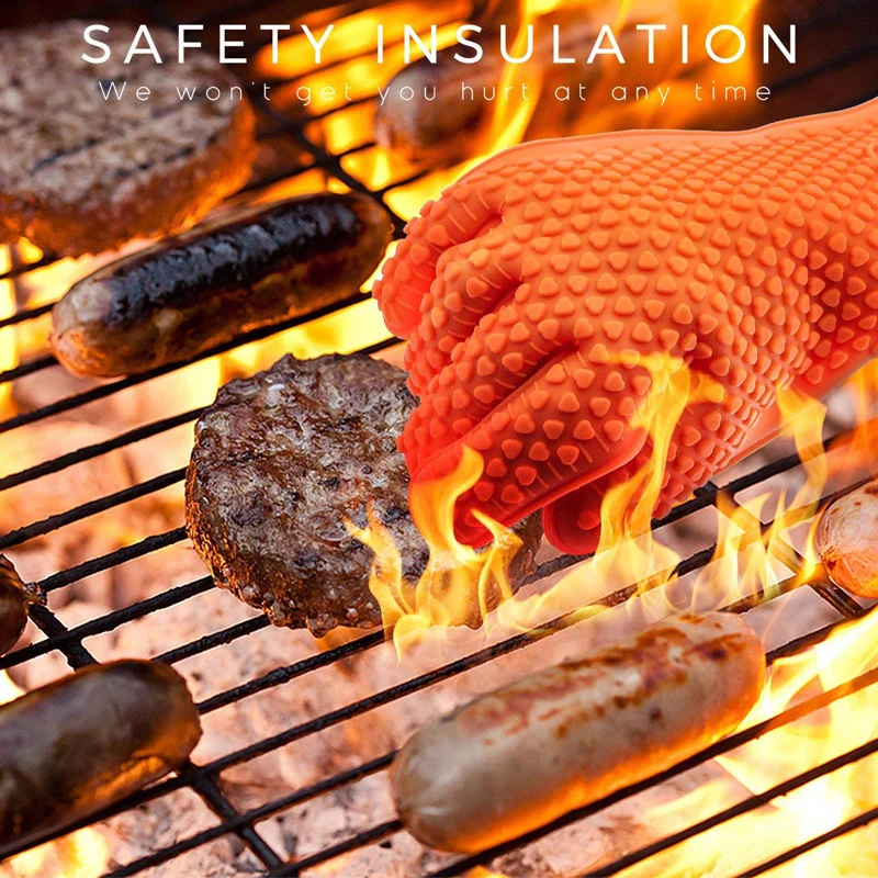 BBQ Silikonowe rękawice do gri – Oven Mitt Silicone recenzja i cena