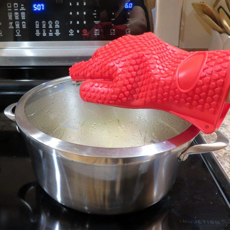 BBQ Silikonowe rękawice do gri – Oven Mitt Silicone recenzja i cena