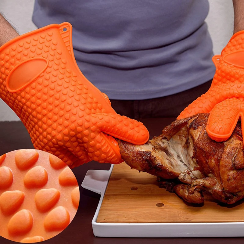 BBQ Silikonowe rękawice do gri – Oven Mitt Silicone recenzja i cena