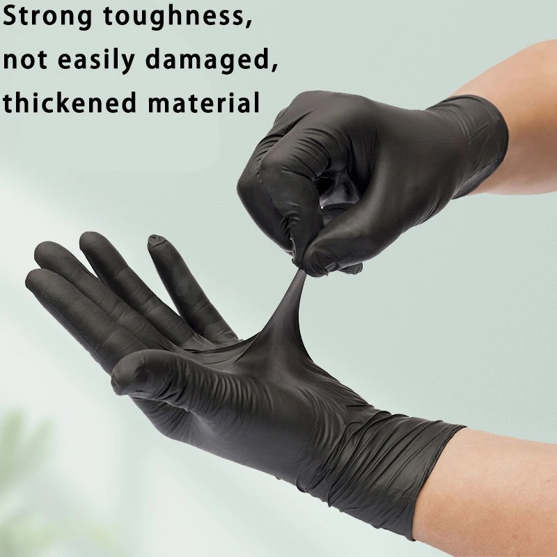 Czarne Jednorazowe Rękawice Ni – Nitrile Mechanic Glove recenzja i cena