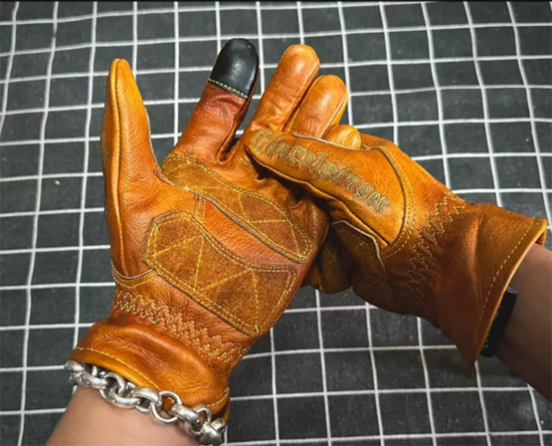 Ręcznie robione skórzane rękaw – Motorcycle Glove Knuckle recenzja i cena
