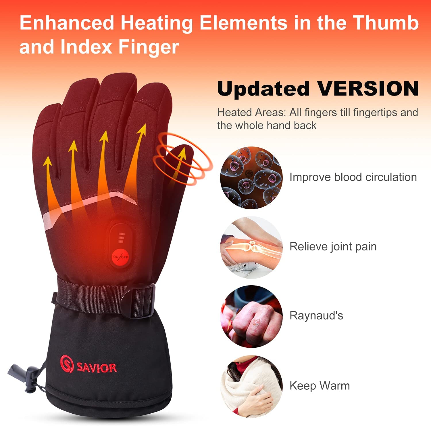 SNOW DEER Zimowe podgrzewane r – Heat Resistant Glove recenzja i cena
