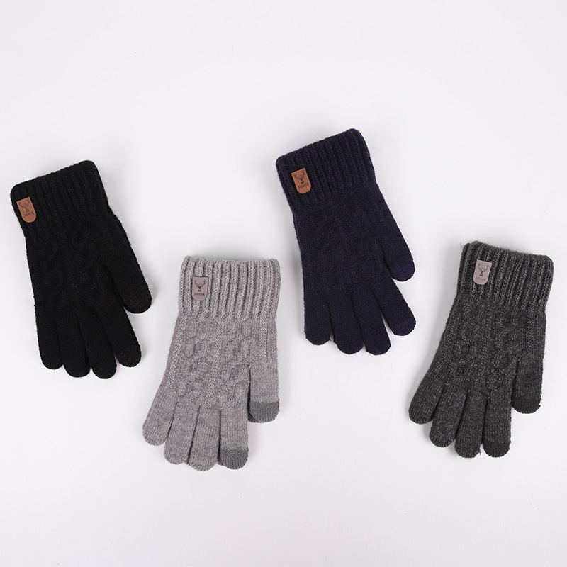 Męskie zimowe ciepłe rękawiczk – Wool Glove Lined recenzja i cena