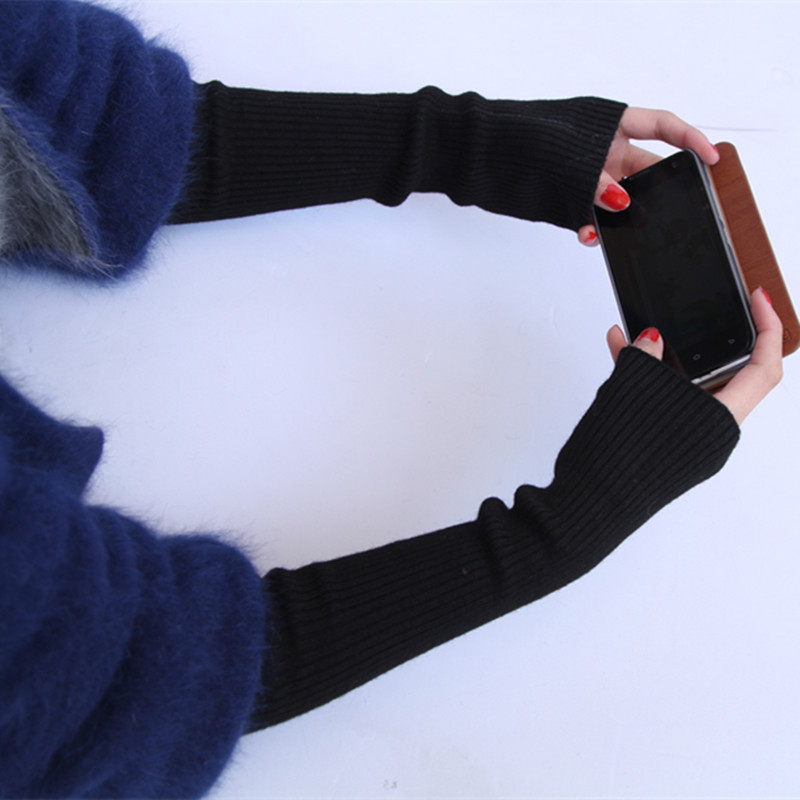 Sprzedaż hurtowa jesienna zima – Fingerless Glove Knit recenzja i cena